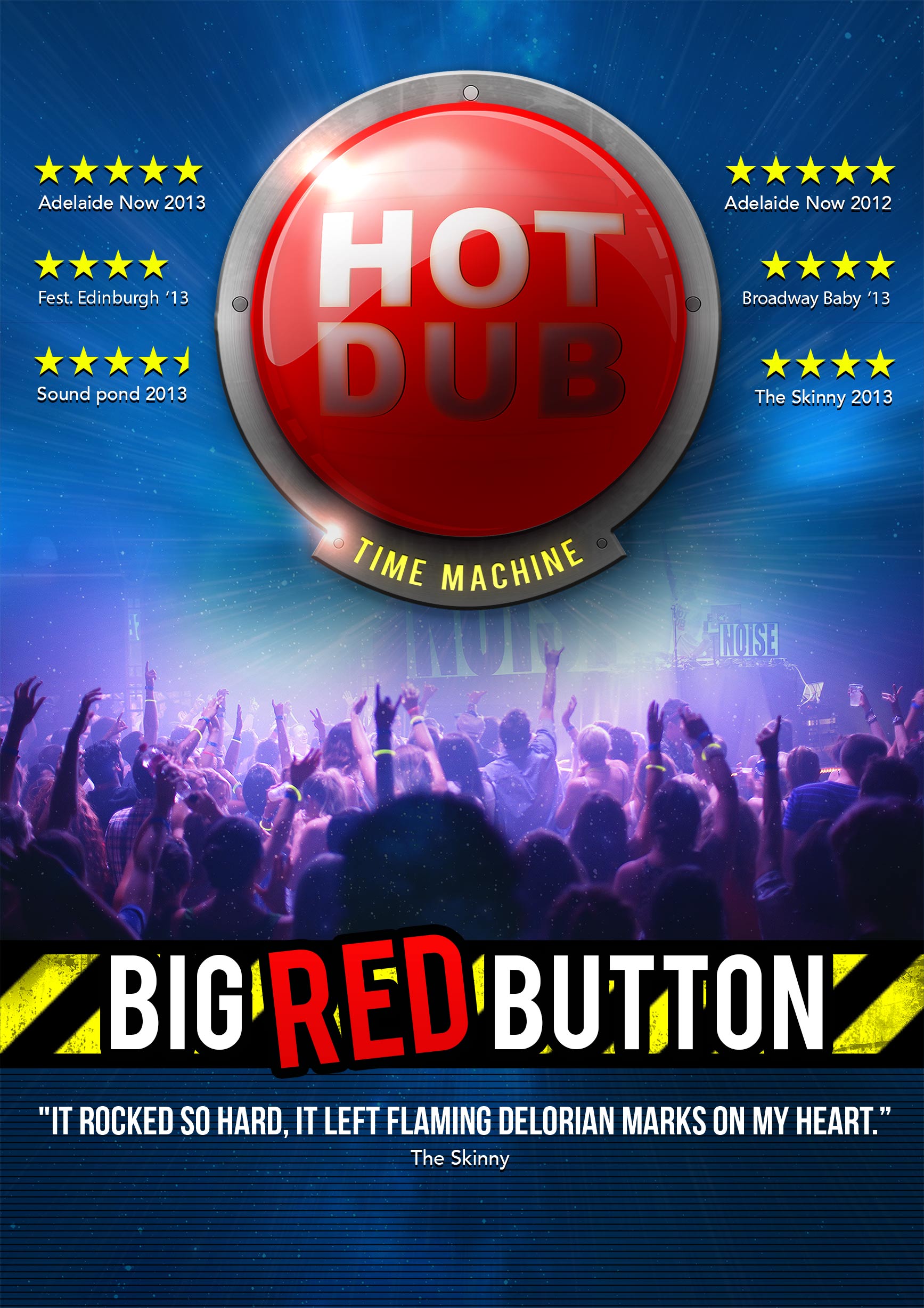 HOT DUB TIME MACHINE - Big Red Button