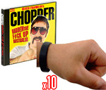 Chopper 10x Wristbands and CD Pack (Save $25)