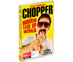 SIGNED Heath Franklin's Chopper Harden the Fuck Up Australia Live DVD