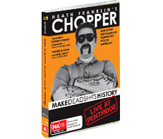 SIGNED Heath Franklin's Chopper in Make Deadshits History: Live at Pentridge DVD