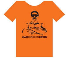 Make Deadshits History Tour T-Shirt (Rust/Orange)