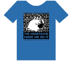 Heath Franklin's Chopper Pentridge T-shirt (Blue)